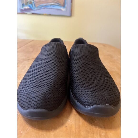 Skechers Shoes Womens 9 /39 Black SlipOn Go Walk Joy Comfort Goga Max Walking - Picture 2 of 10